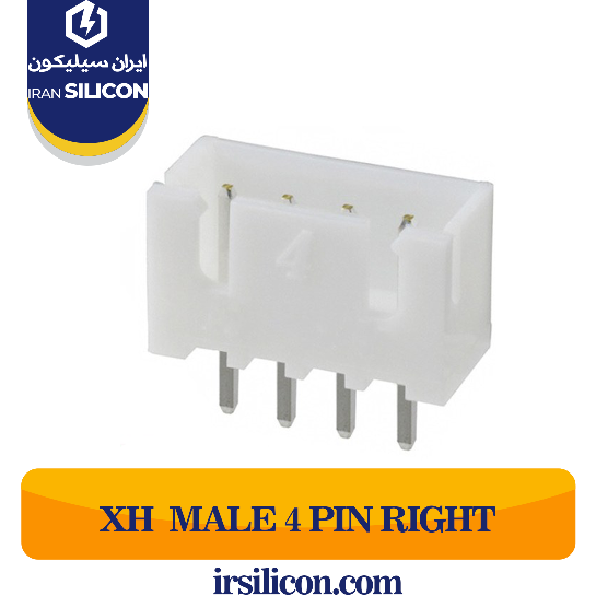 XH MALE 4 PIN RIGHT