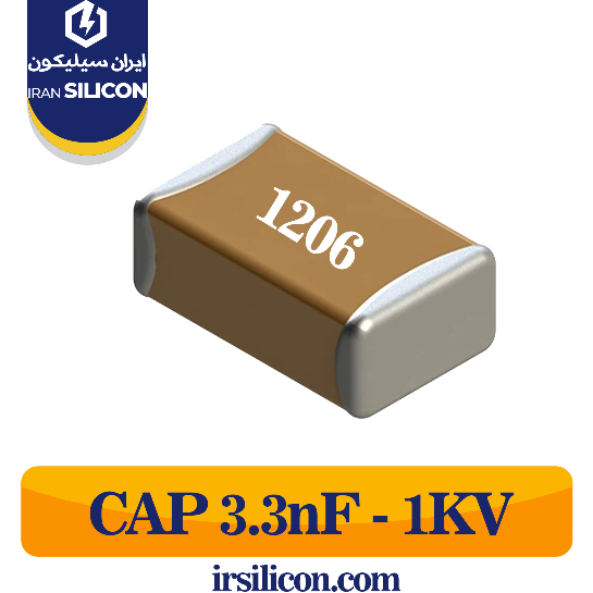 capacitor 3.3nF 1kv 1206 SMD
