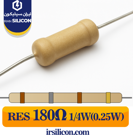 RESISTOR DIP 180R 0.25W