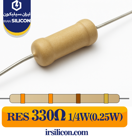 RESISTOR DIP 330R 0.25W