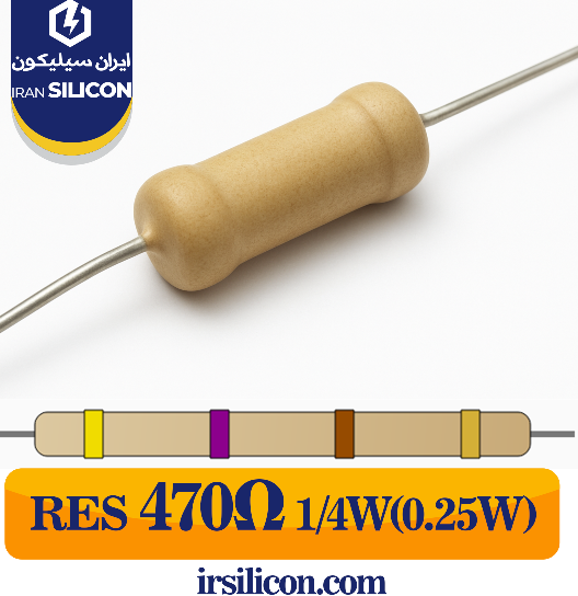 RESISTOR DIP 470R 0.25W