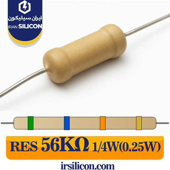 RESISTOR DIP 56K 0.25W